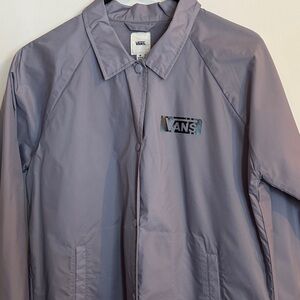 Vans Men's Lavender Coach Windbreaker Jacket